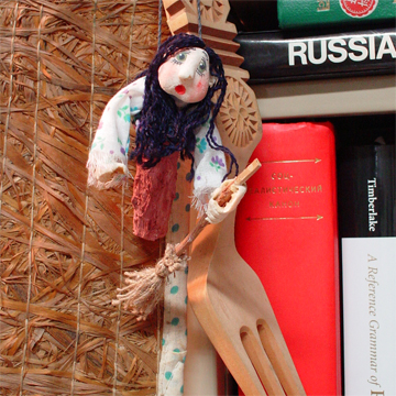 ロシアの民芸品、魔女